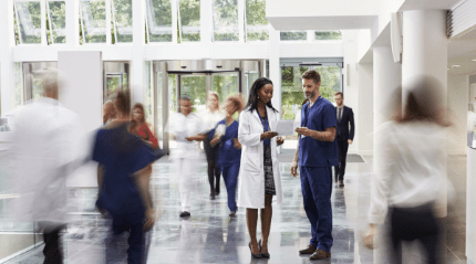 Group of doctors