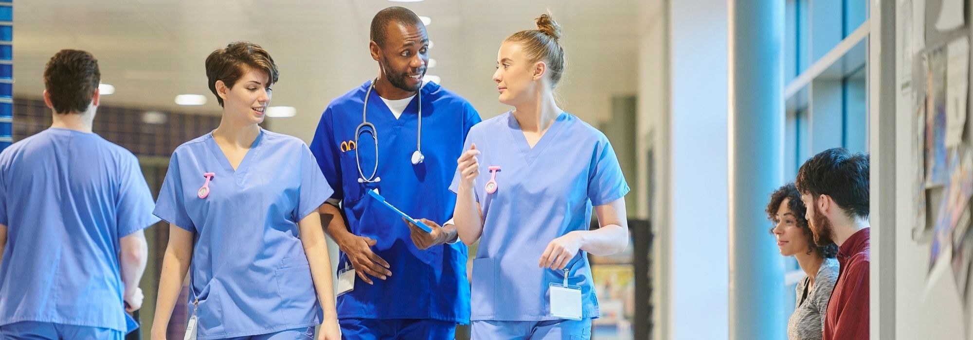 TTM agency staff in UK hospital