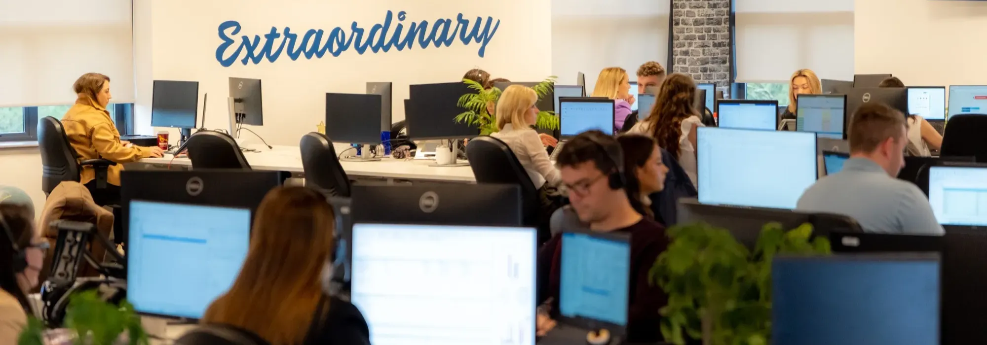 TTM employees working in office settings
